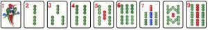 Mahjong Münzschnur